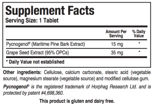 biotics-biocyanidins-supp-facts