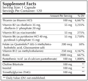 _B_Complex_Select_120 ingredients