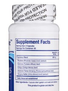 Bio Drive 120 Ingredients